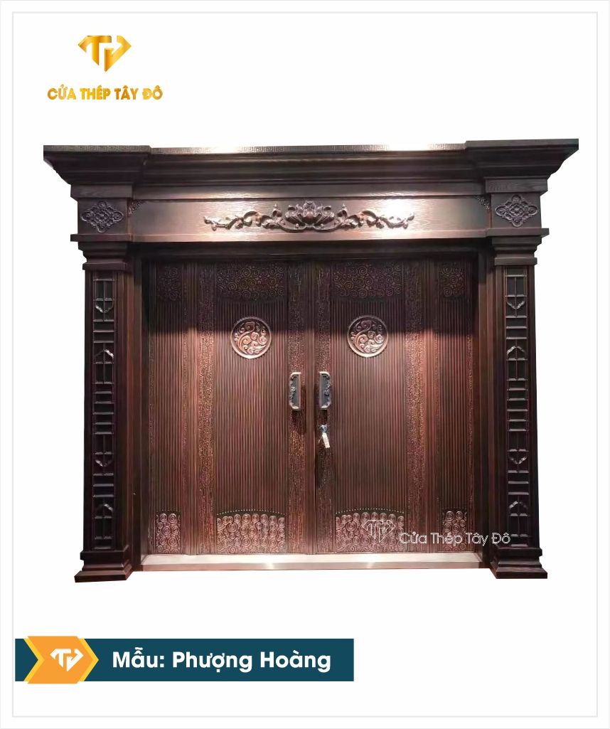  Cửa thép “PHƯỢNG HOÀNG” 