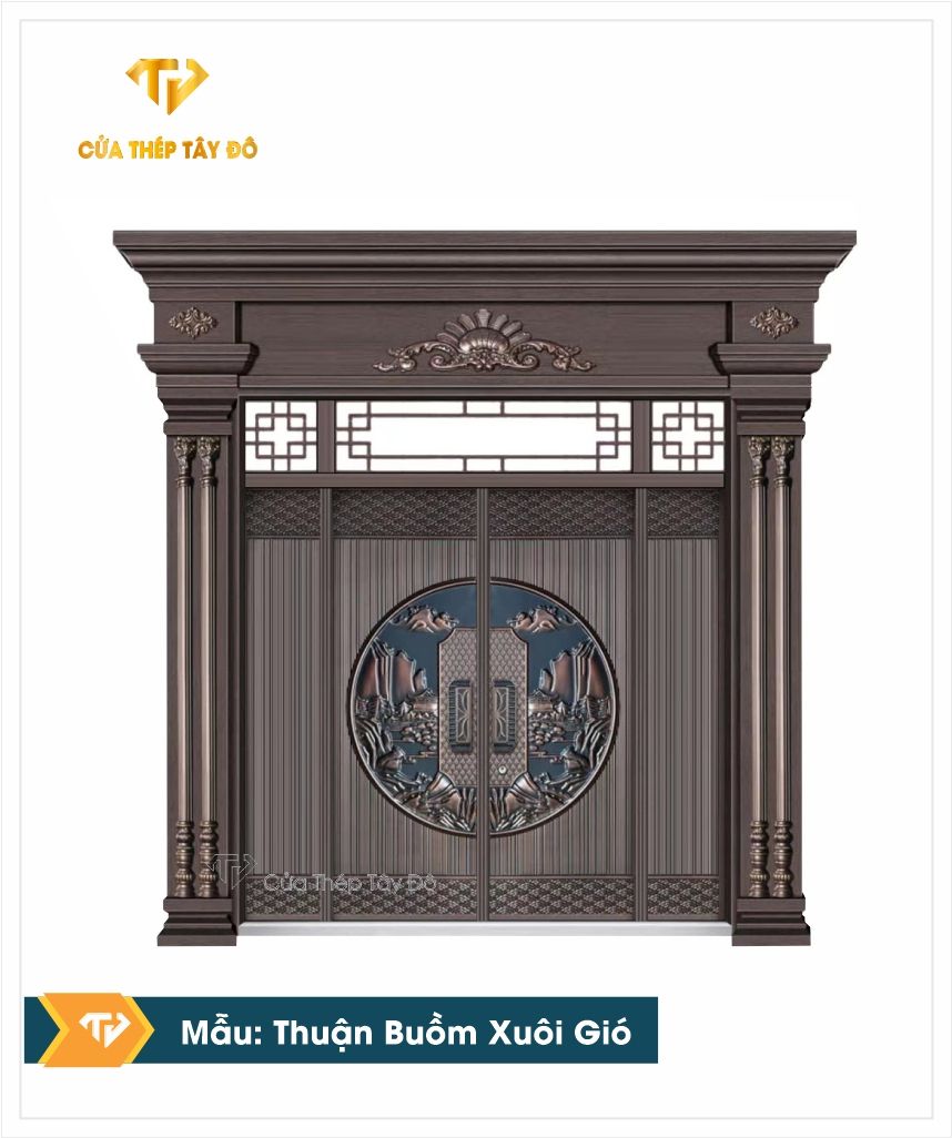  Mẫu cửa: THUẬN BUỒM XUÔI GIÓ 2 