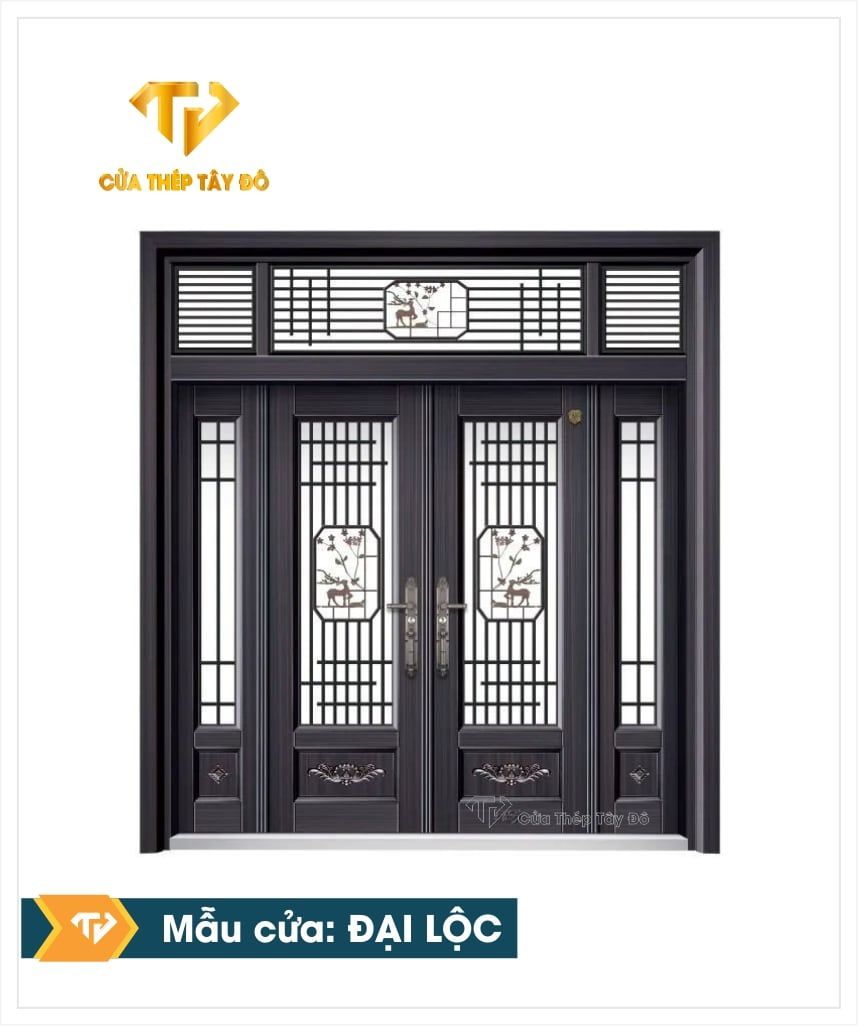 Cửa Thép Cánh Kính ĐẠI LỘC 