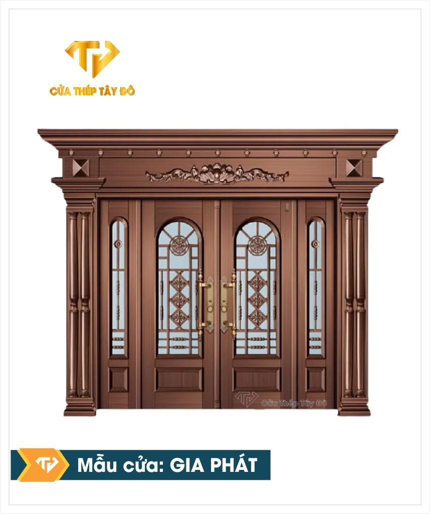  Cửa Thép Cánh Kính “GIA PHÁT” 