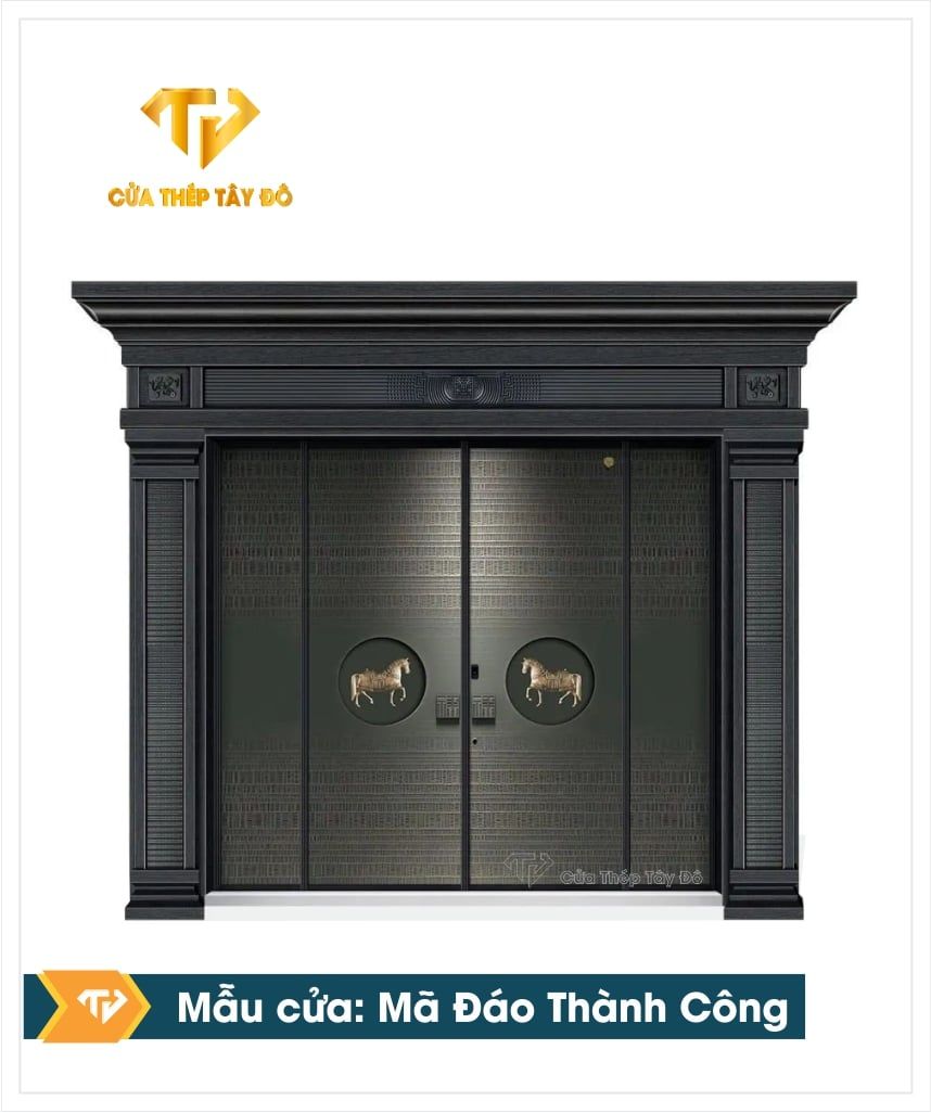 Cửa thép “Mã Đáo Thành Công” 