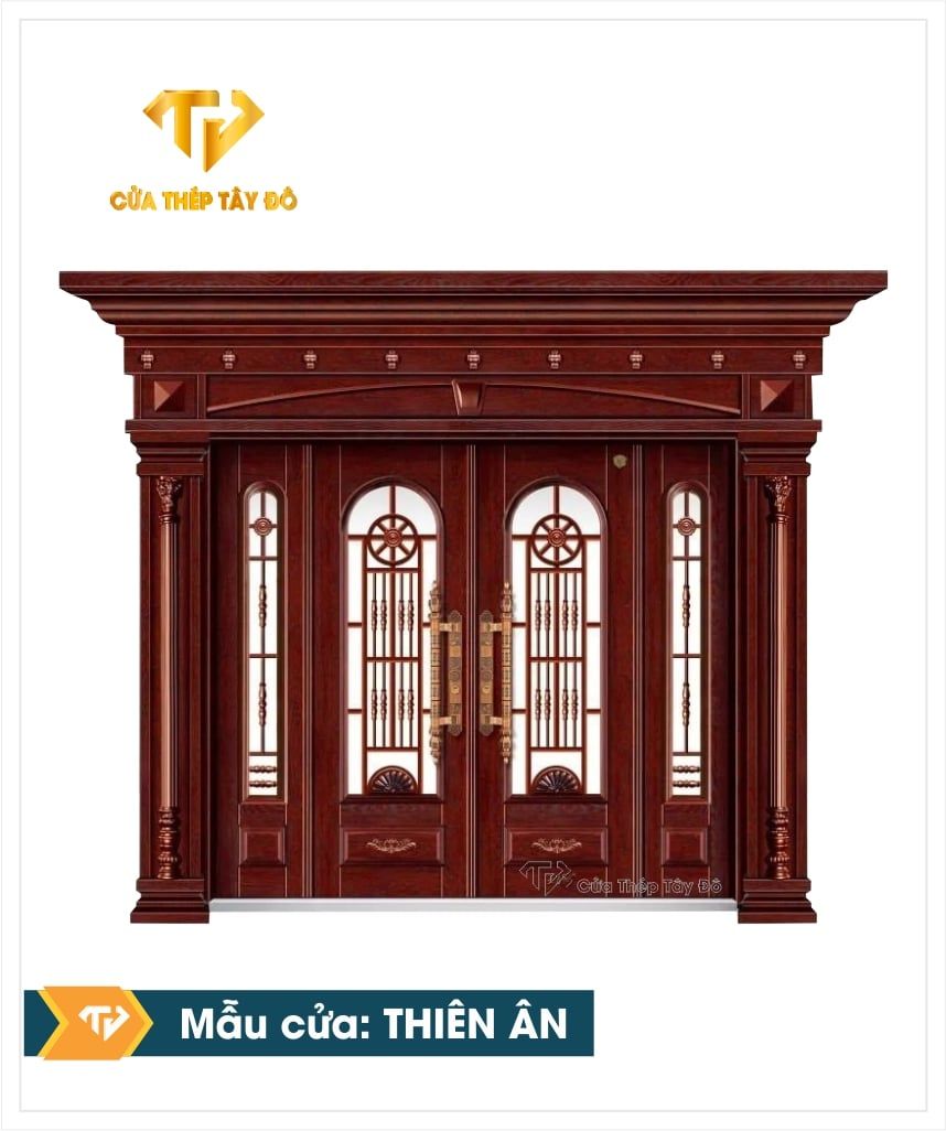  Cửa Thép cánh kính “THIÊN ÂN” 