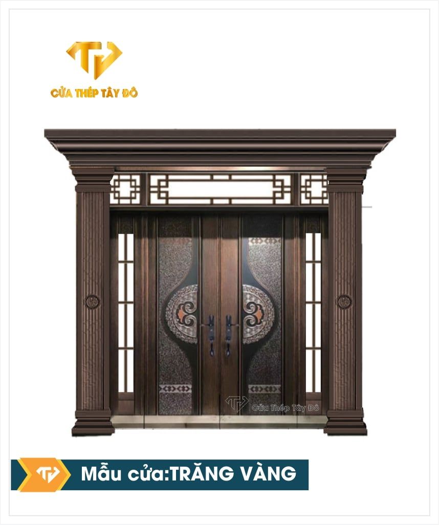  Cửa Thép “TRĂNG VÀNG” 