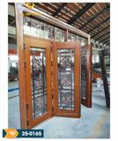  Cửa thép 4 cánh kính 25-0165 