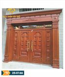  Cửa thép vân gỗ 5D 25-0166 