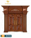  Cửa thép vân gỗ 5D 25-0156 
