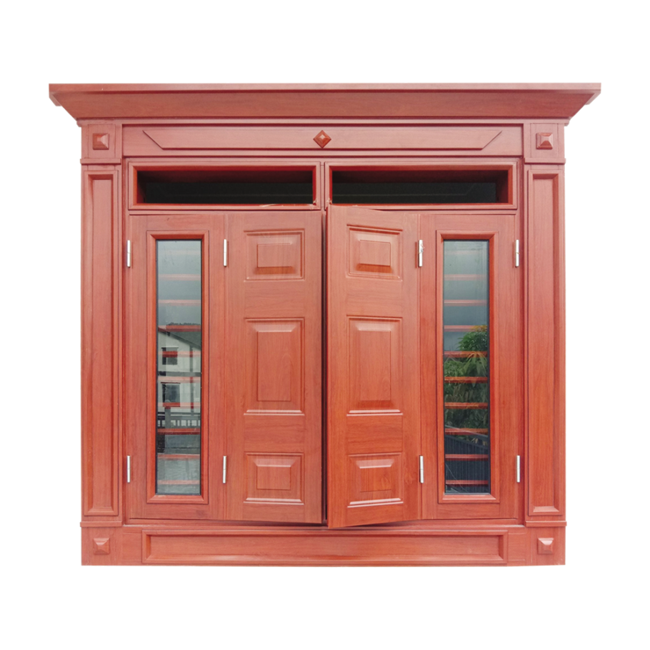  Cửa sổ thép vân gỗ CS4-K.CS2-K 