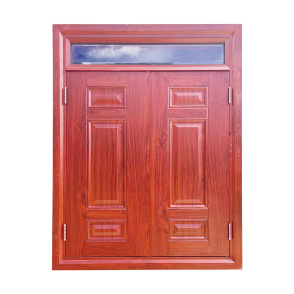  Cửa sổ thép vân gỗ CS2-K.CS1 