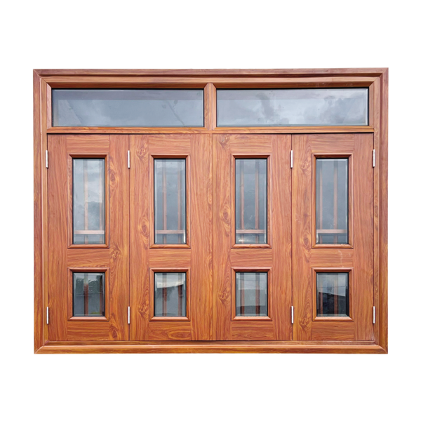  Cửa sổ thép vân gỗ CS4-K.K2 