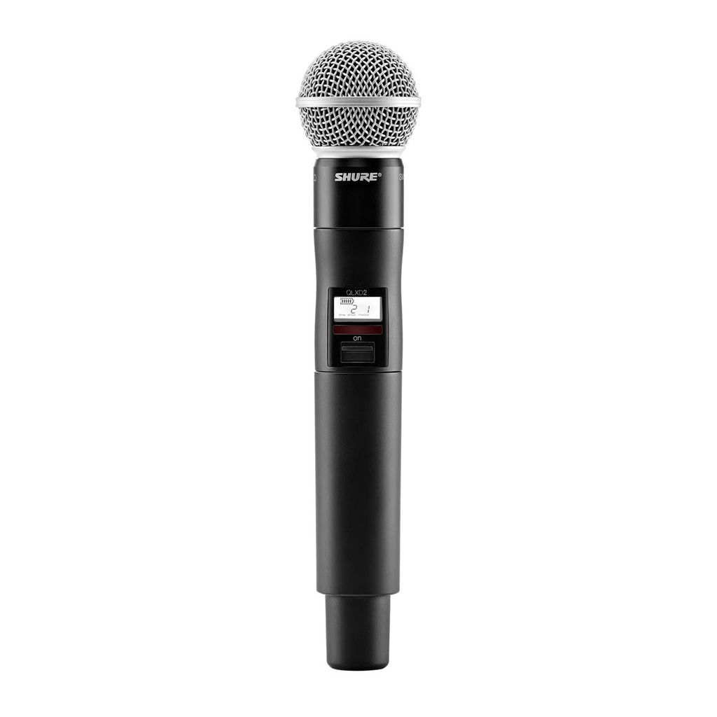 Shure QLXD2/SM58=-G52 - QLXD2 WIRELESS HH W/SM58 HEAD