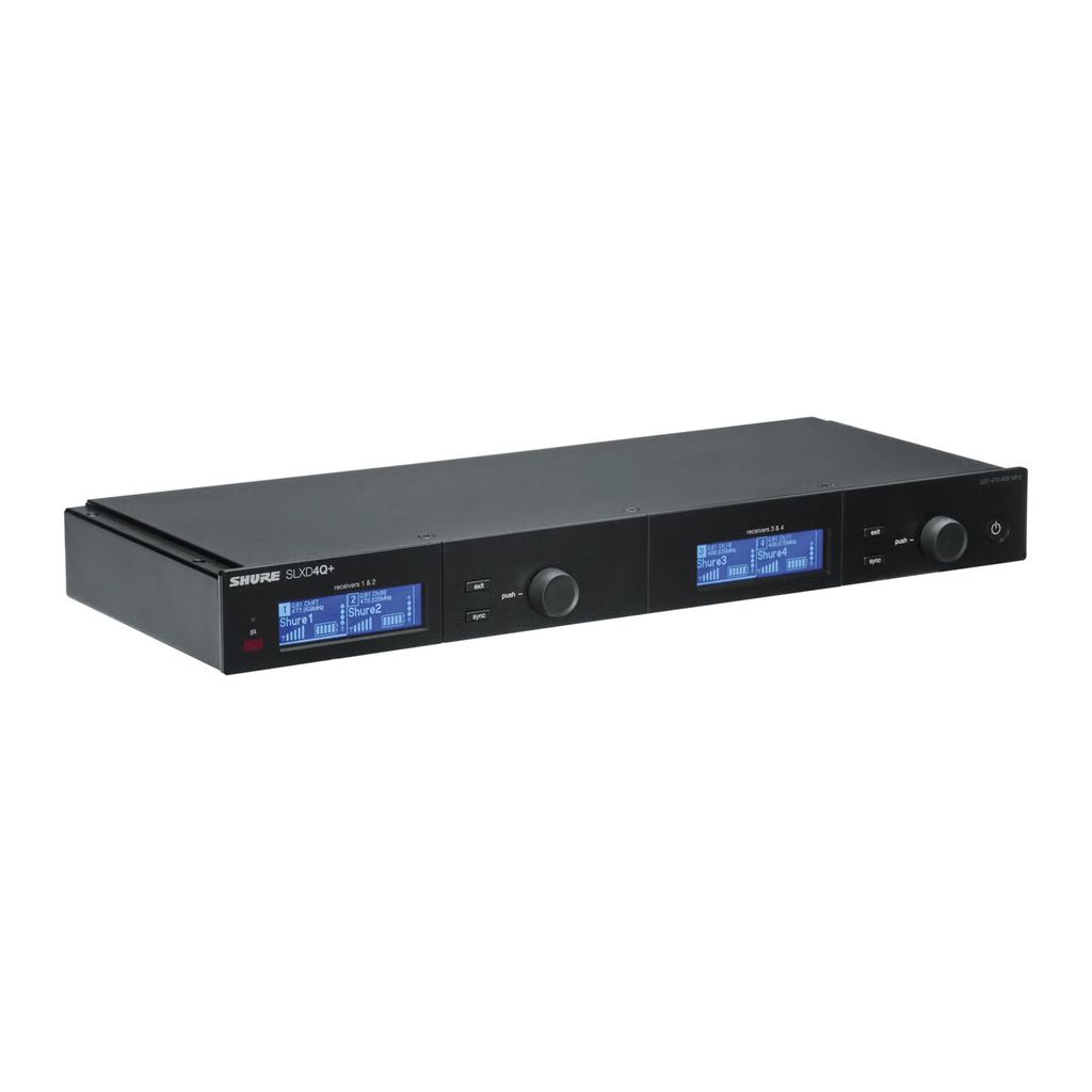 Shure SLXD4Q+A=-G66 - Wireless Receiver, Quad