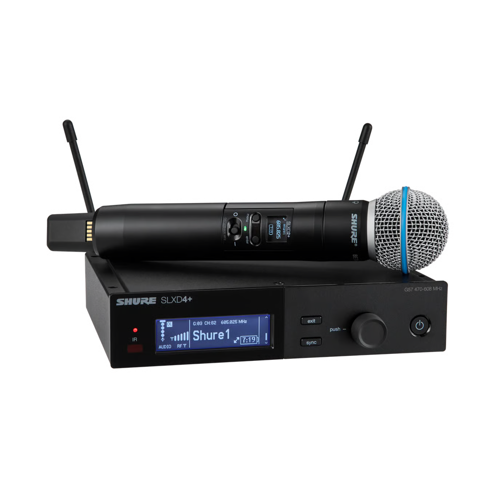 SLXD24+A/B58-G66 Handheld System, Beta58A
