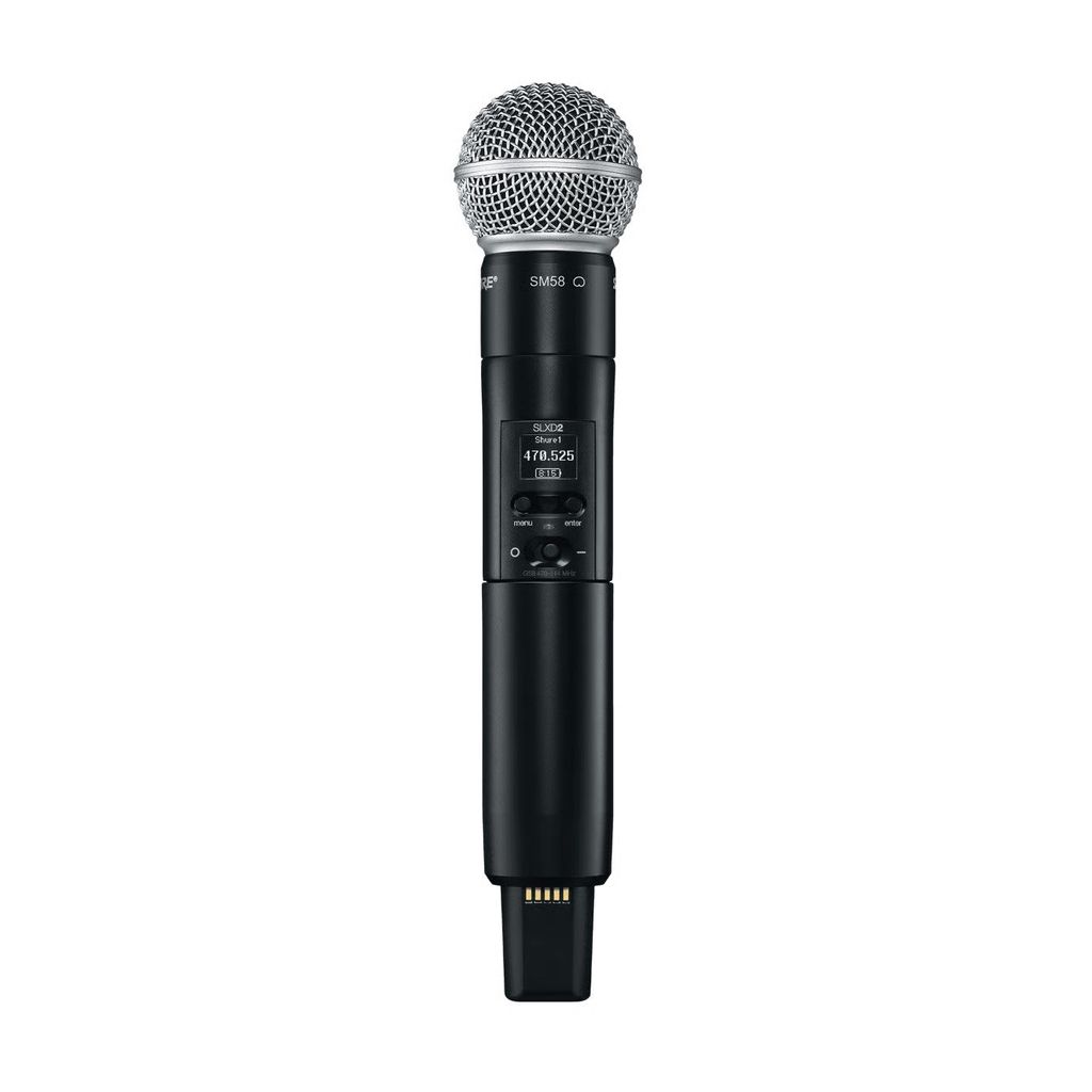 Shure SLXD2/SM58=-G59 - HANDHELD W/ SM58 MIC 470-514MHz