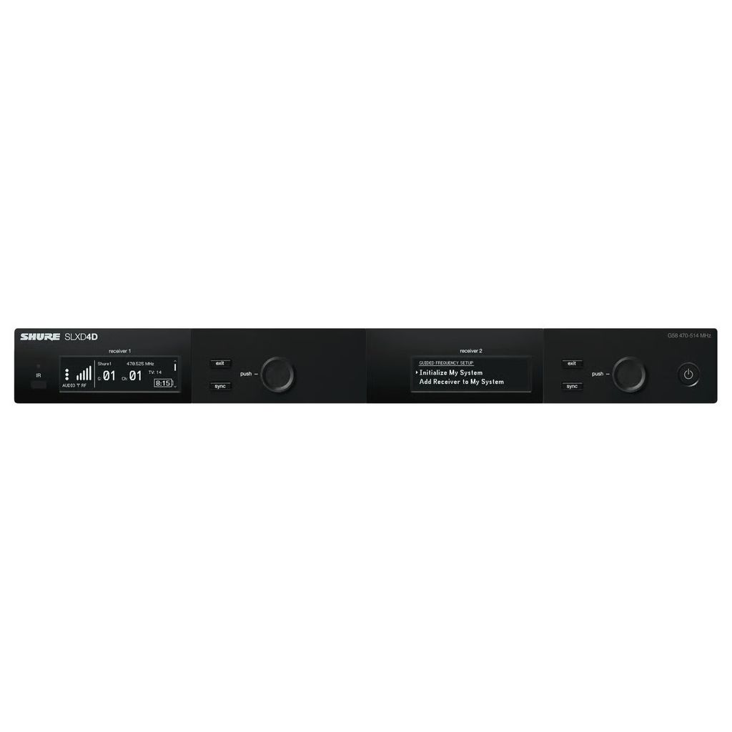 Shure SLXD4DA=-L57 - DUAL RECEIVER 650-694MHz