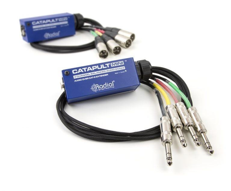 Radial Catapult Mini RX (Male XLRs)