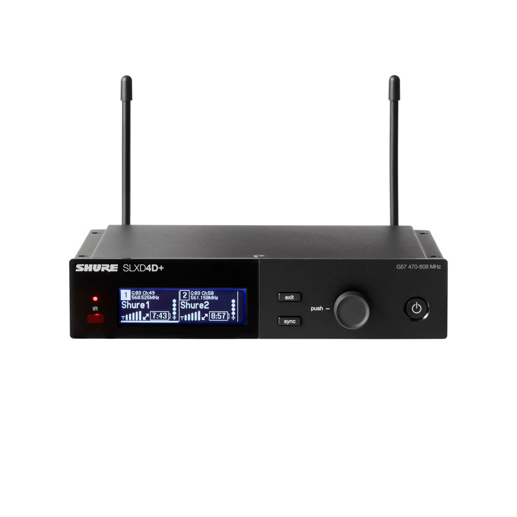 SLXD24D+A/B58-G66 Handheld System, Dual, Beta58A