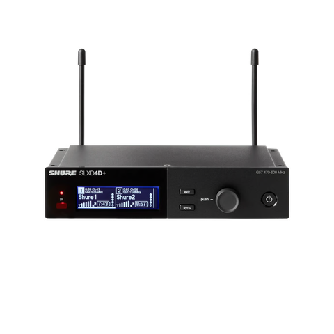 SLXD24D+A/B58-G66 Handheld System, Dual, Beta58A