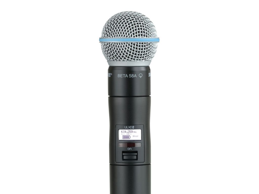 Shure ULXD2/B58=-G51 - ULXD2 WIRELESS HH W/BETA58 HEAD