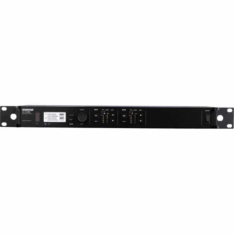 Shure ULXD4DE=-G51 - ULXD4D DUAL WIRELESS RECEIVER