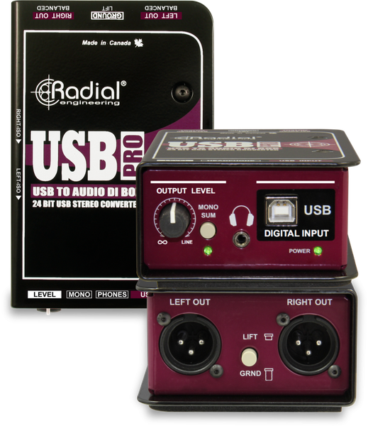Radial USB-Pro