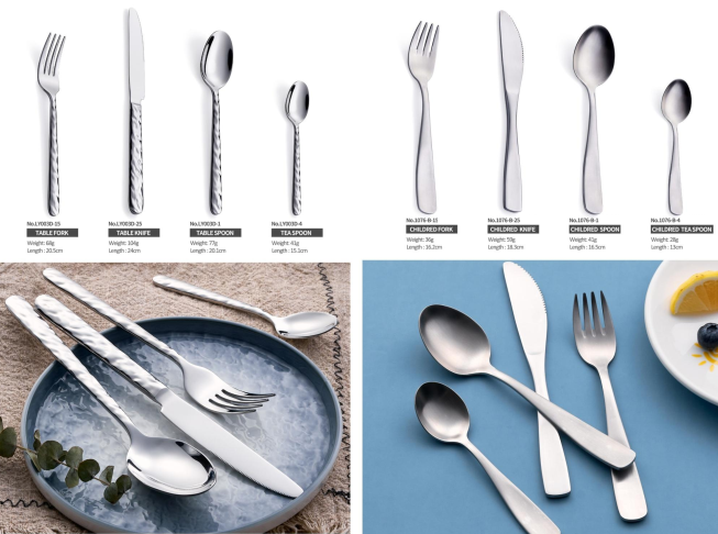  Bộ sưu tập dụng cụ bàn ăn 18/0 SERIES - 18/0 SERIES Flatware Collection 