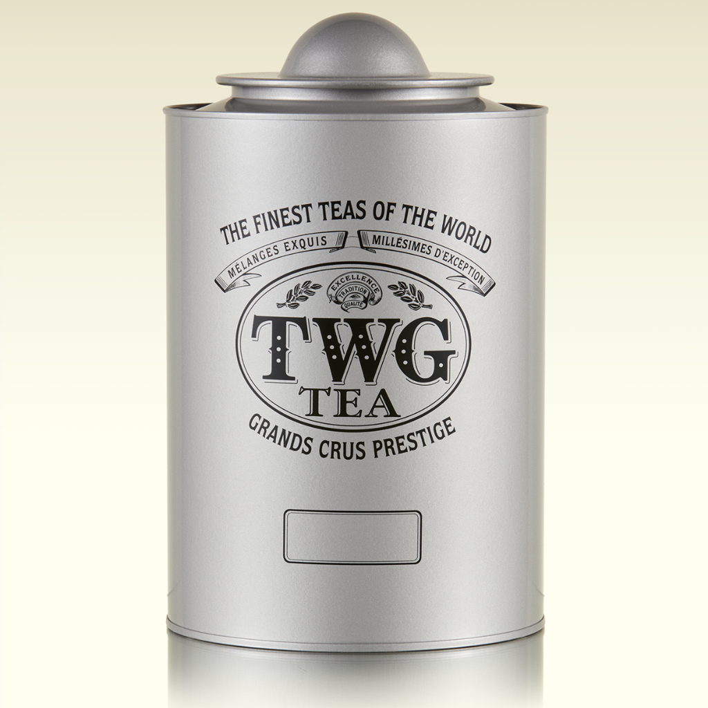  Hộp đựng trà Saturn Tea Tin in Silver, 1kg 