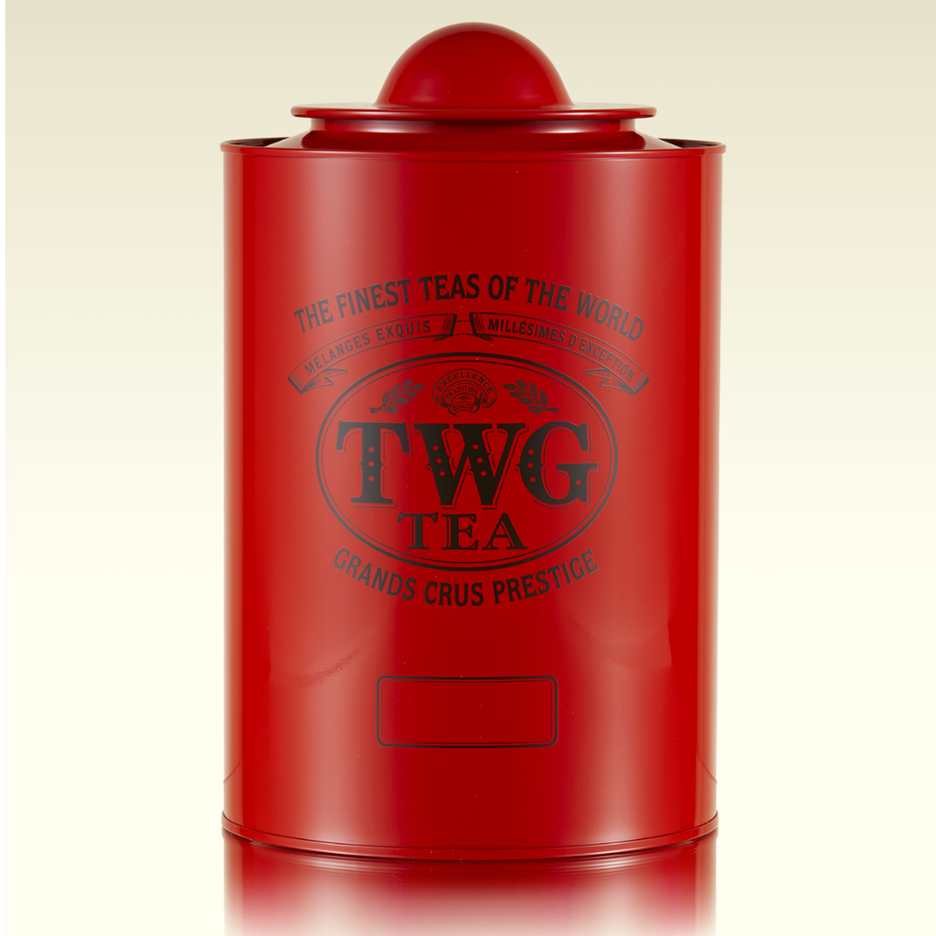  Hộp đựng trà Saturn Tea Tin in Red, 1kg 
