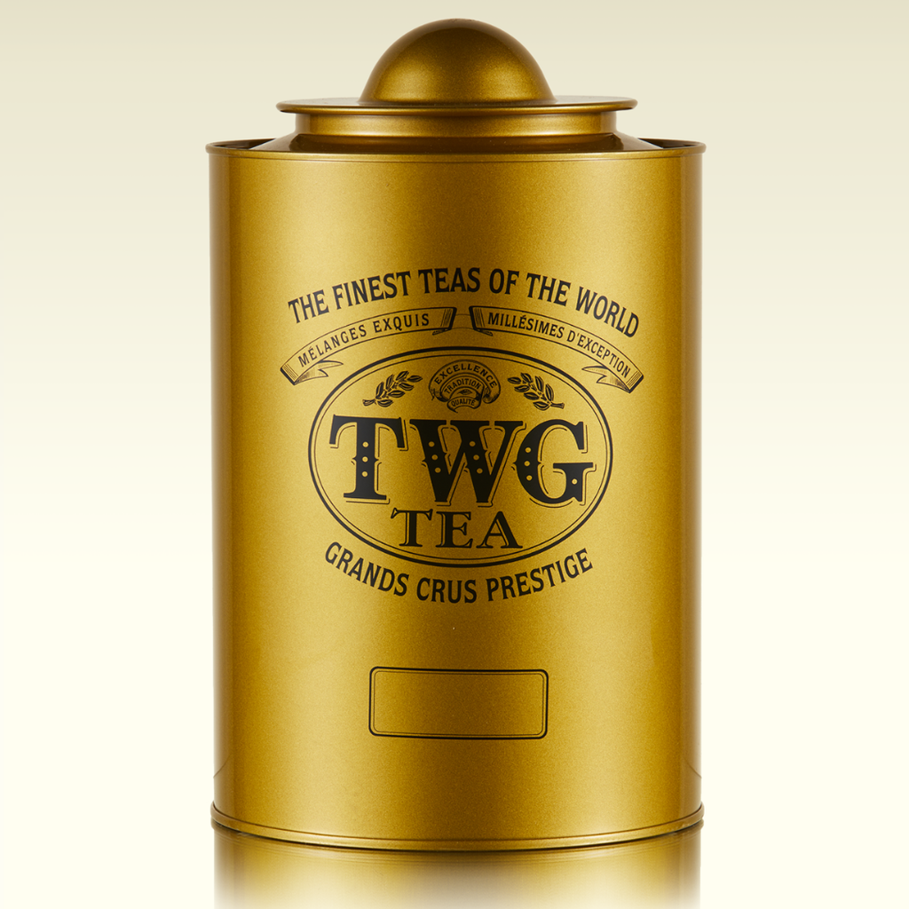  Hộp đựng trà Saturn Tea Tin in Gold, 1kg 