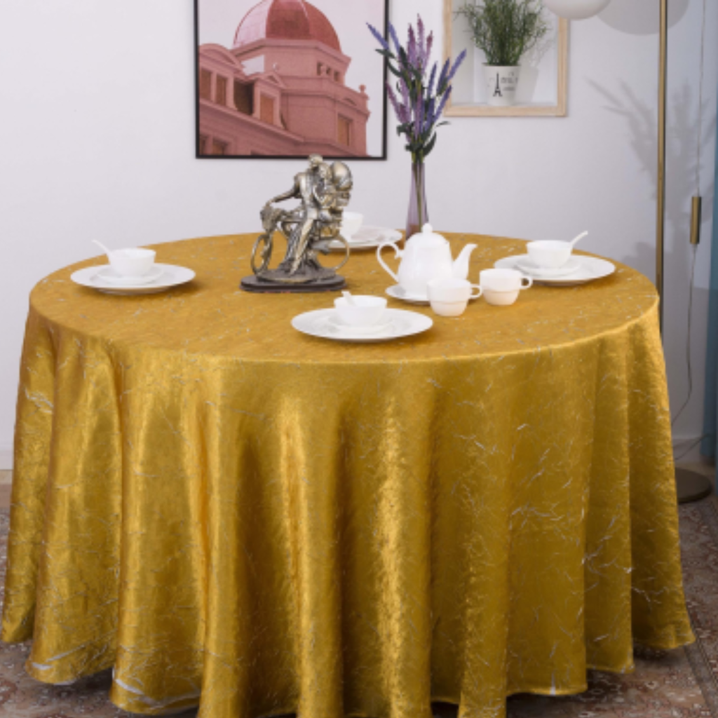  Khăn Bàn 3D Crepe Cao Cấp ATSD02 - Premium 3D Crepe Tablecloth 