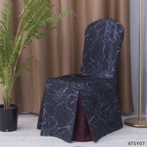  Áo bọc ghế nhà hàng ATSY07 - Chair cover 