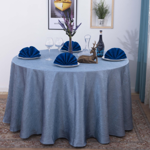  Khăn bàn vải crepe hai mặt màu ATSZ03 - Double Face Crepe Fabric Tablecloth 