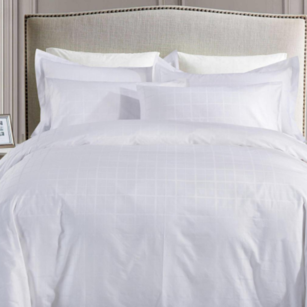  Chăn Ga Thiết Kế Dạng Lưới - Grid Pattern Bed Linen 