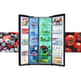  TỦ LẠNH Hitachi HRSN9713ESUVN 656 LÍT SIDE BY SIDE SKYLINE 