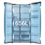  TỦ LẠNH Hitachi HRSN9713ESUVN 656 LÍT SIDE BY SIDE SKYLINE 