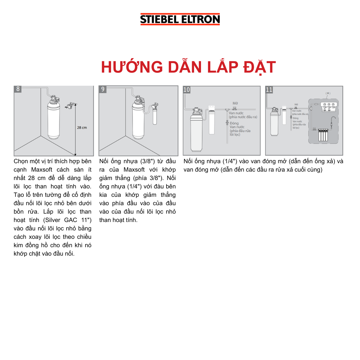  Máy lọc làm mềm nước cứng MAXSOFT M STIEBEL ELTRON 