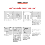  Bộ 4 lõi lọc thay thế GLACIER – Chính hãng, dễ thay thế STIEBEL ELTRON 