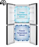  Tủ lạnh HR4N7520DSWDXVN 464 lít Ngăn Đông Dưới HITACHI 