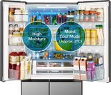  Tủ lạnh R-HW540RV-X 540 lít 6 cửa Made In Japan HITACHI 