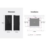  [MỚI 2025] Tủ lạnh LFB61BLGAI 617Lít LG 