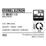  Máy nước nóng trực tiếp XGLP 45 EC có bơm STIEBEL ELTRON 
