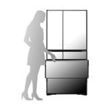  Tủ lạnh R-ZX740KV-X 735 Lít 6 cửa Made in Japan HITACHI 