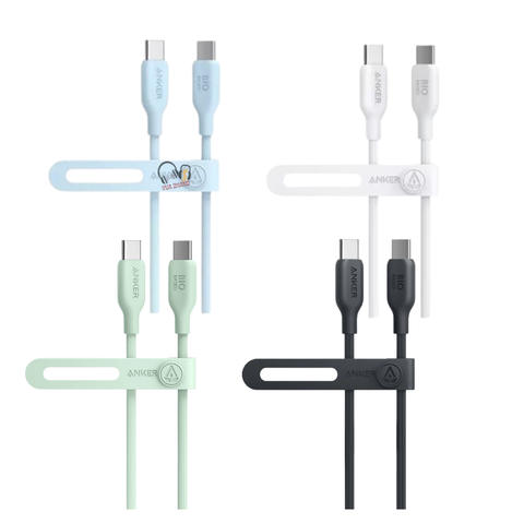 Cáp Type C to Type C Anker 544 dài 0.9m (Bio-Based) - A80F1