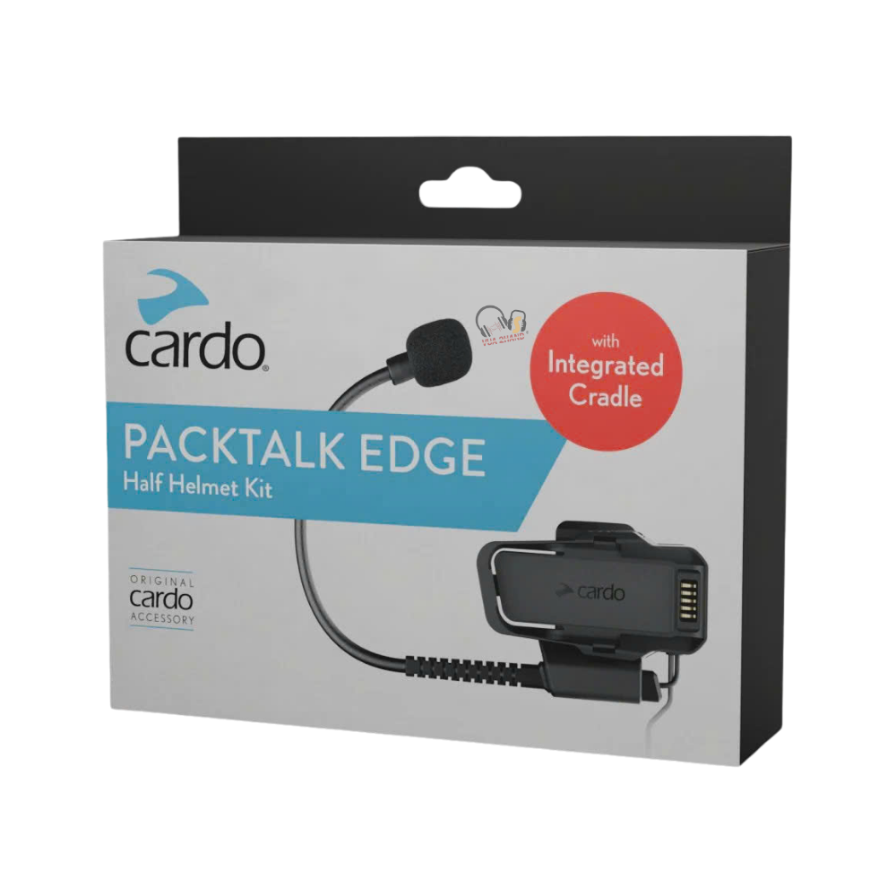 Cardo Packtalk Pro/Edge Half Helmet Kit