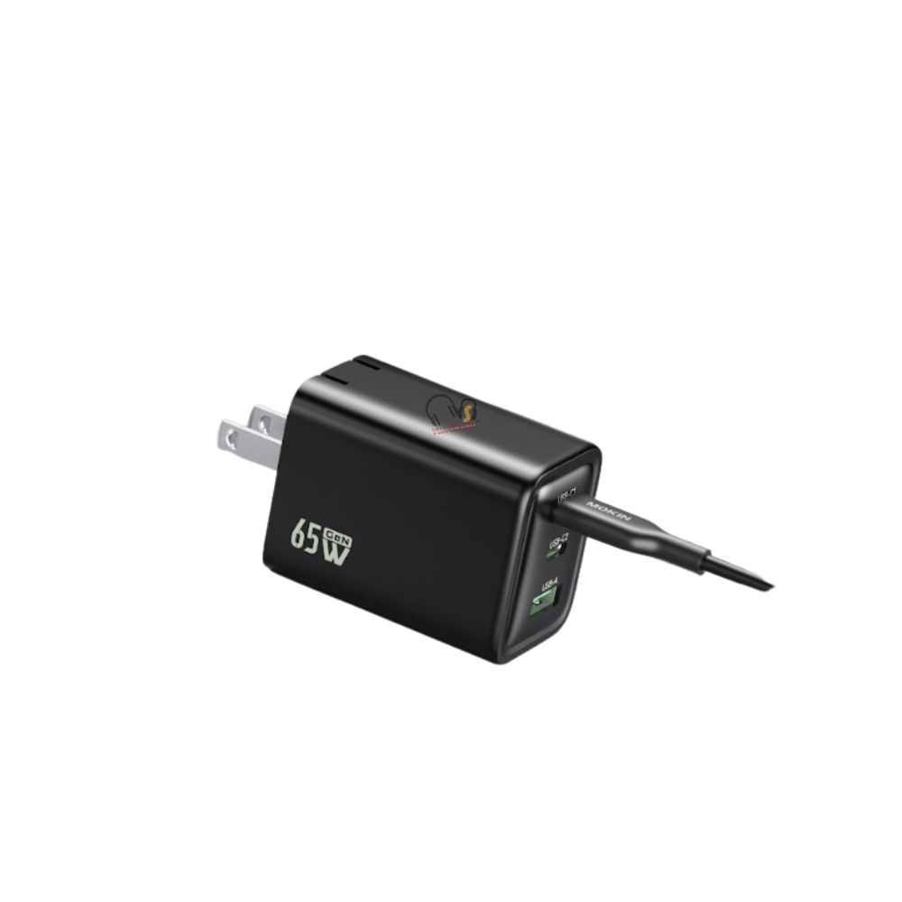 Củ Sạc GaN 65W MOKIN GP0664 3 Cổng