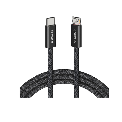 Cáp sạc Anker Zolo USB-C to USB-C Cable (1.8m, 240W, Braided) A8060