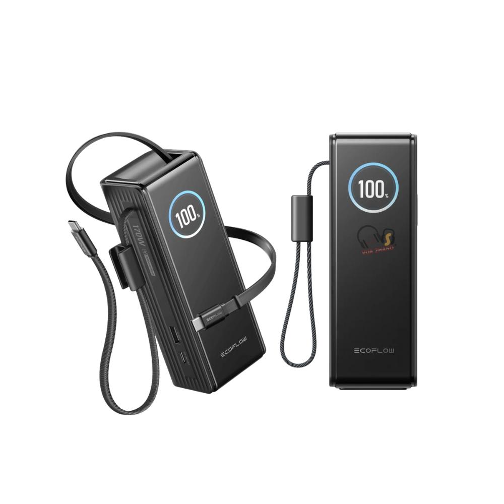 Sạc dự phòng EcoFlow RAPID 25.000mAh, 170W, Cáp Built-In 100W