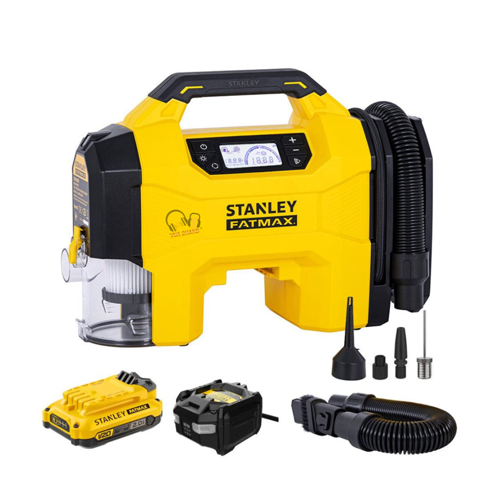Máy hút thổi bụi, bơm hơi Stanley SXVI02001