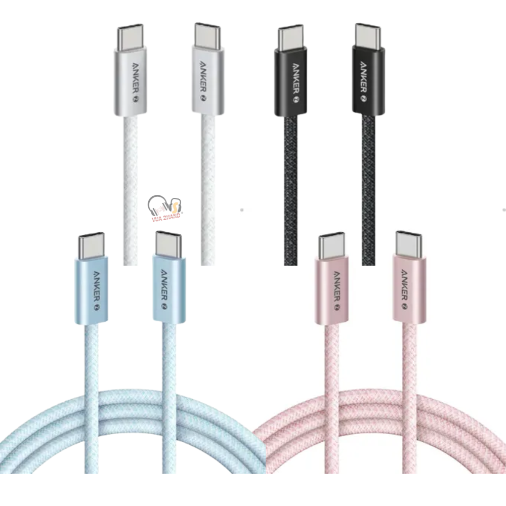 Cáp Anker Zolo USB-C to USB-C 240W dài 1m A8060
