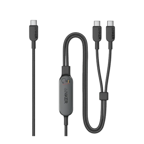 Cáp Type C to Type C Anker 2-in-1 dài 1.2m 140W - A8895H11
