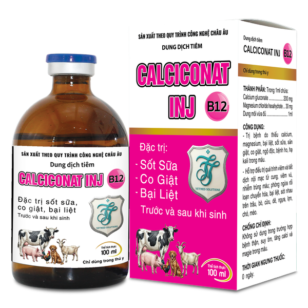  CALCICONAT INJ B12 